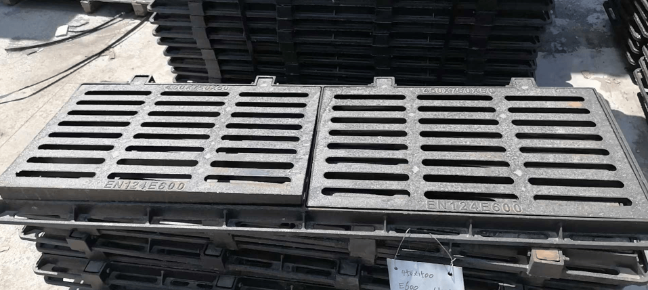 湛江球墨铸铁连体双篦展示