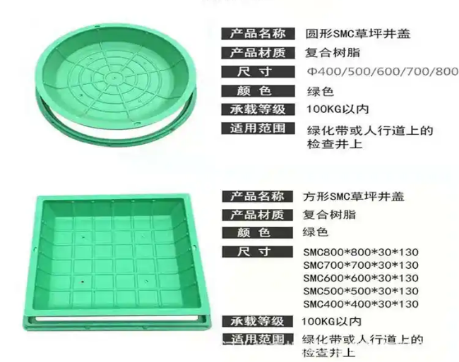 湛江树脂复合种植井盖展示